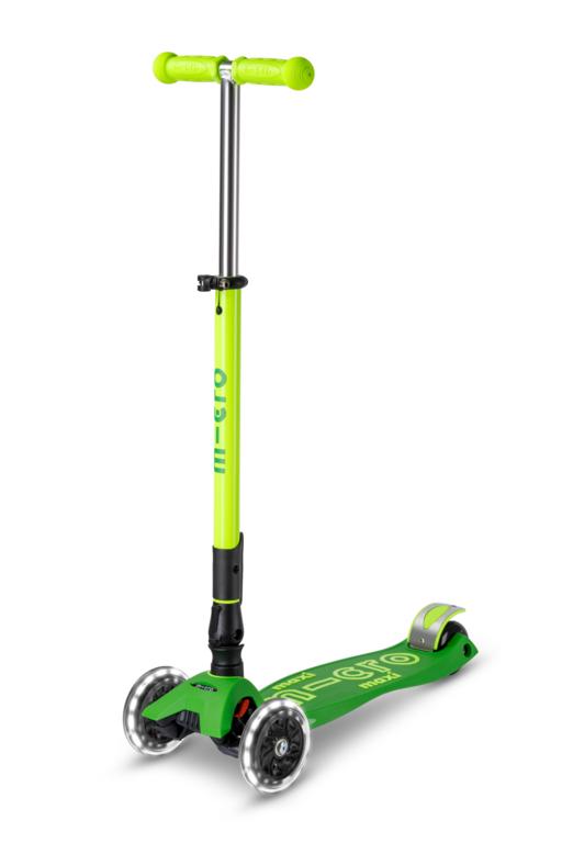 PATINETE MAXI DELUXE NEON VERDE-AMARILLO