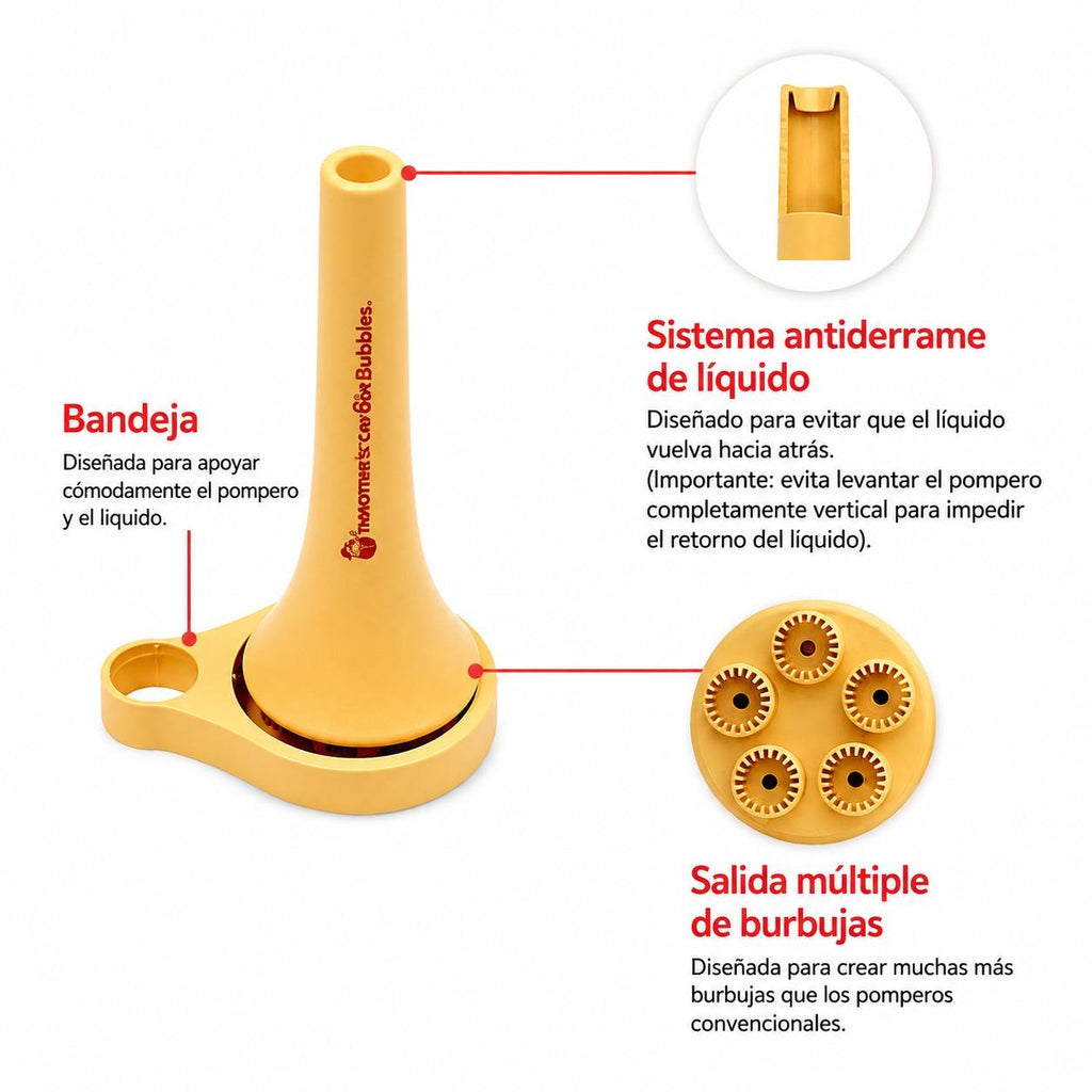 POMPERO SET TOUCHABLE BUBBLES