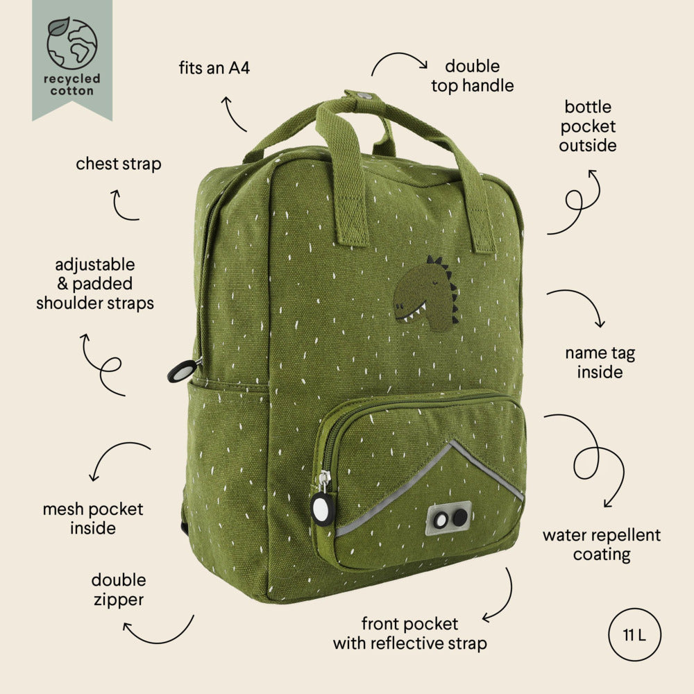 MOCHILA GRANDE MR. DINO